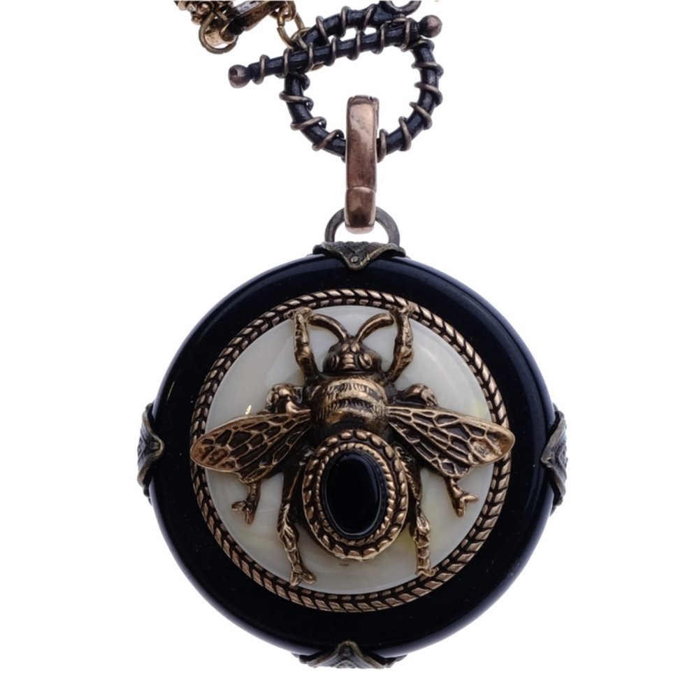 Vintage Bee/ insect necklace